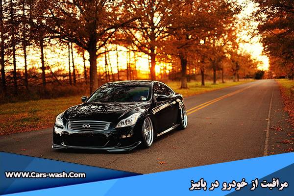 مراقبت از خودرو در پاییز