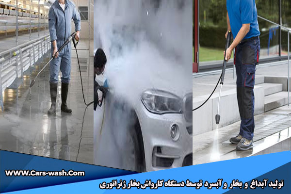 سه کاره بودن دستگاه کاروش بخار