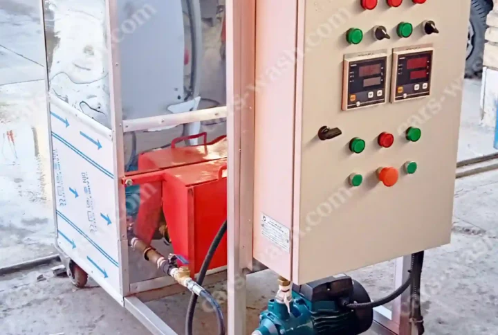 کارواش بخار برقی 15 کیلو وات